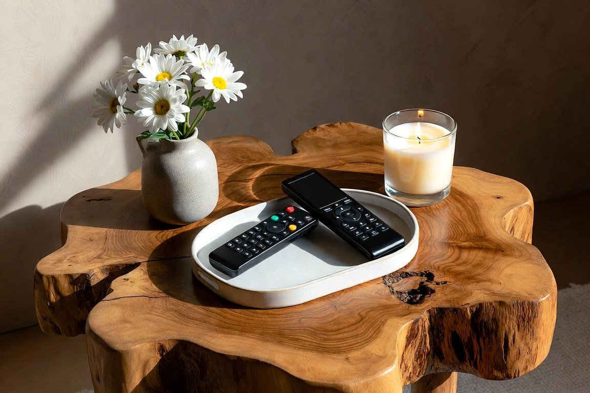 Mesa de centro caótica: Cómo recuperar la calma visual en el salón